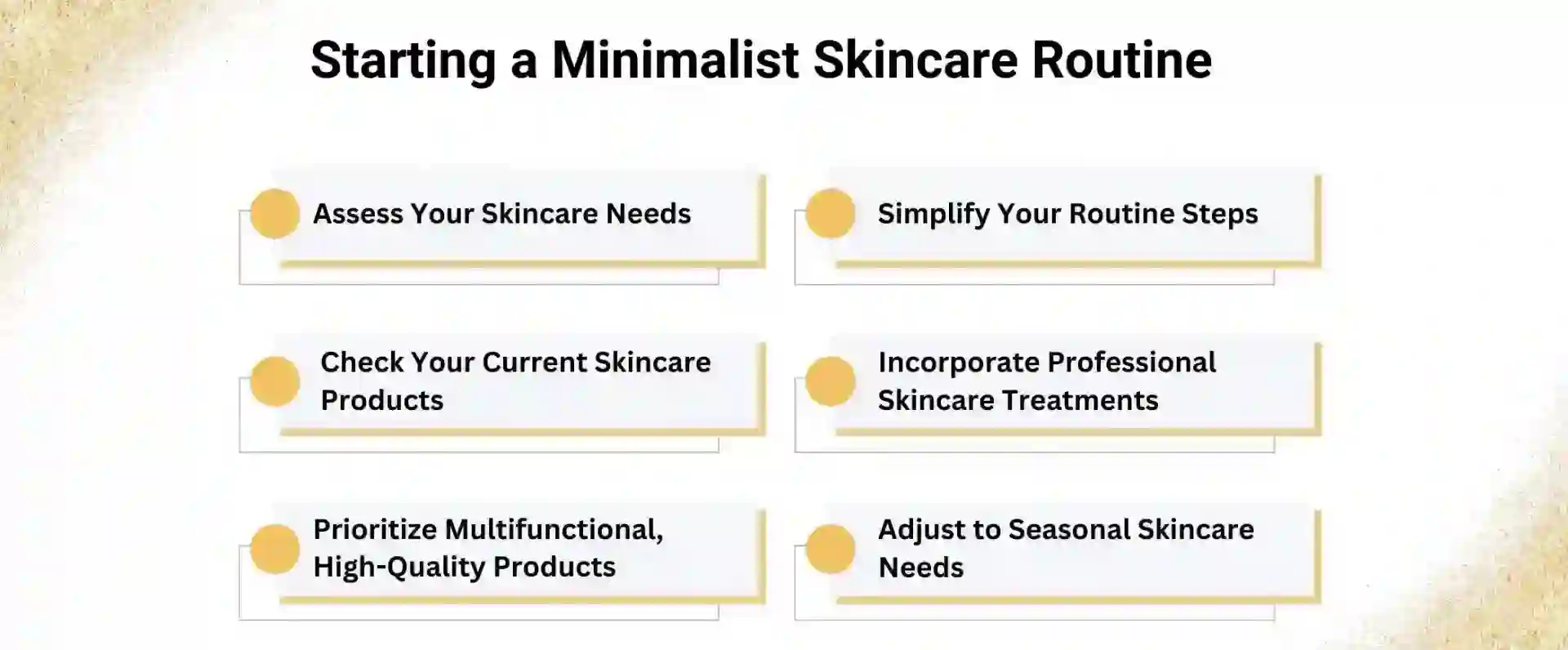 starting a minimalist skincare routine