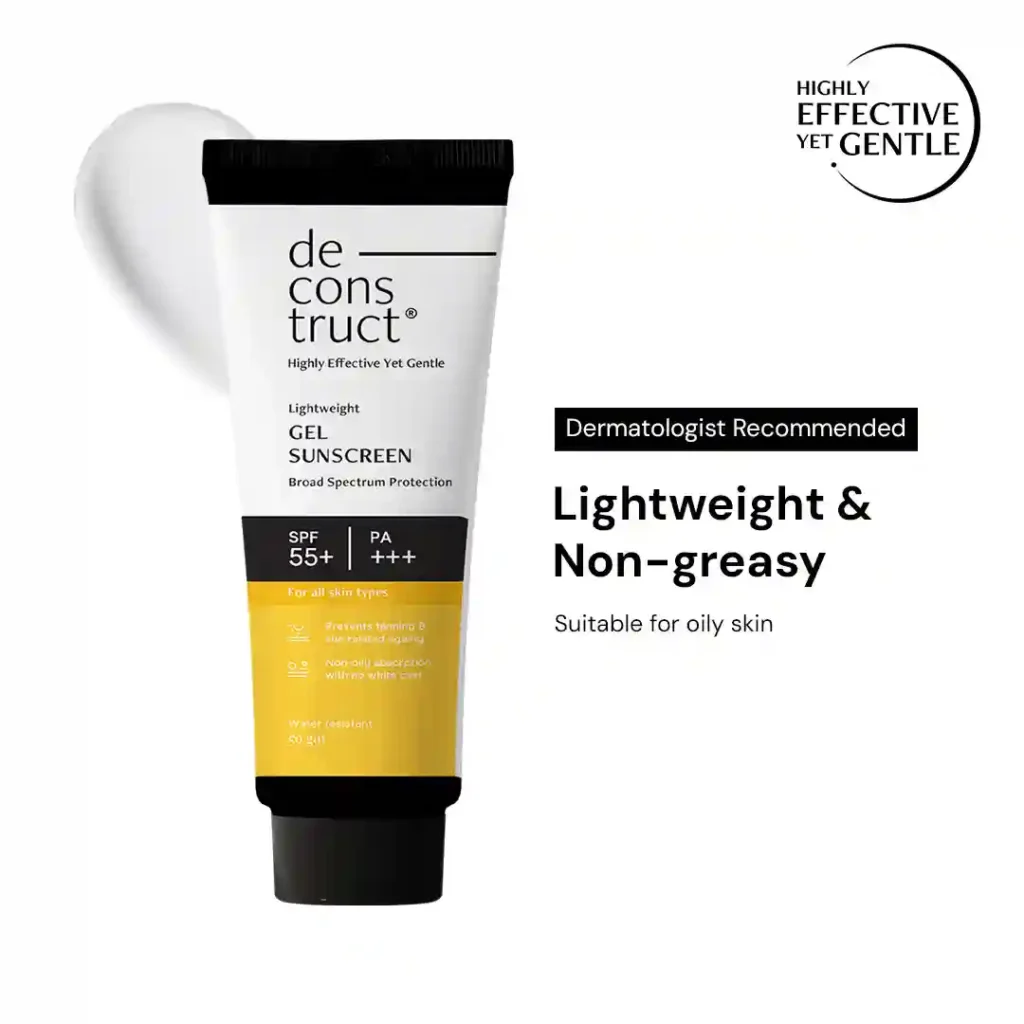 Deconstruct Gel Sunscreen SPF 55+ PA+++